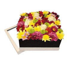 Colourful Autumn Flower Box
